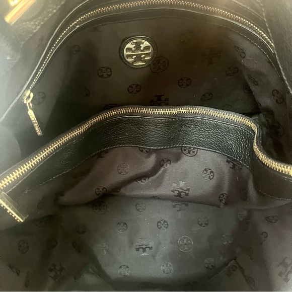 Tory Burch Marion East West Genuine Leather Tote Bag - Picture 5 of 16